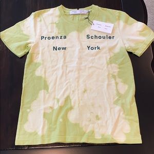 NWT - Proenza Schouler tie dye shirt